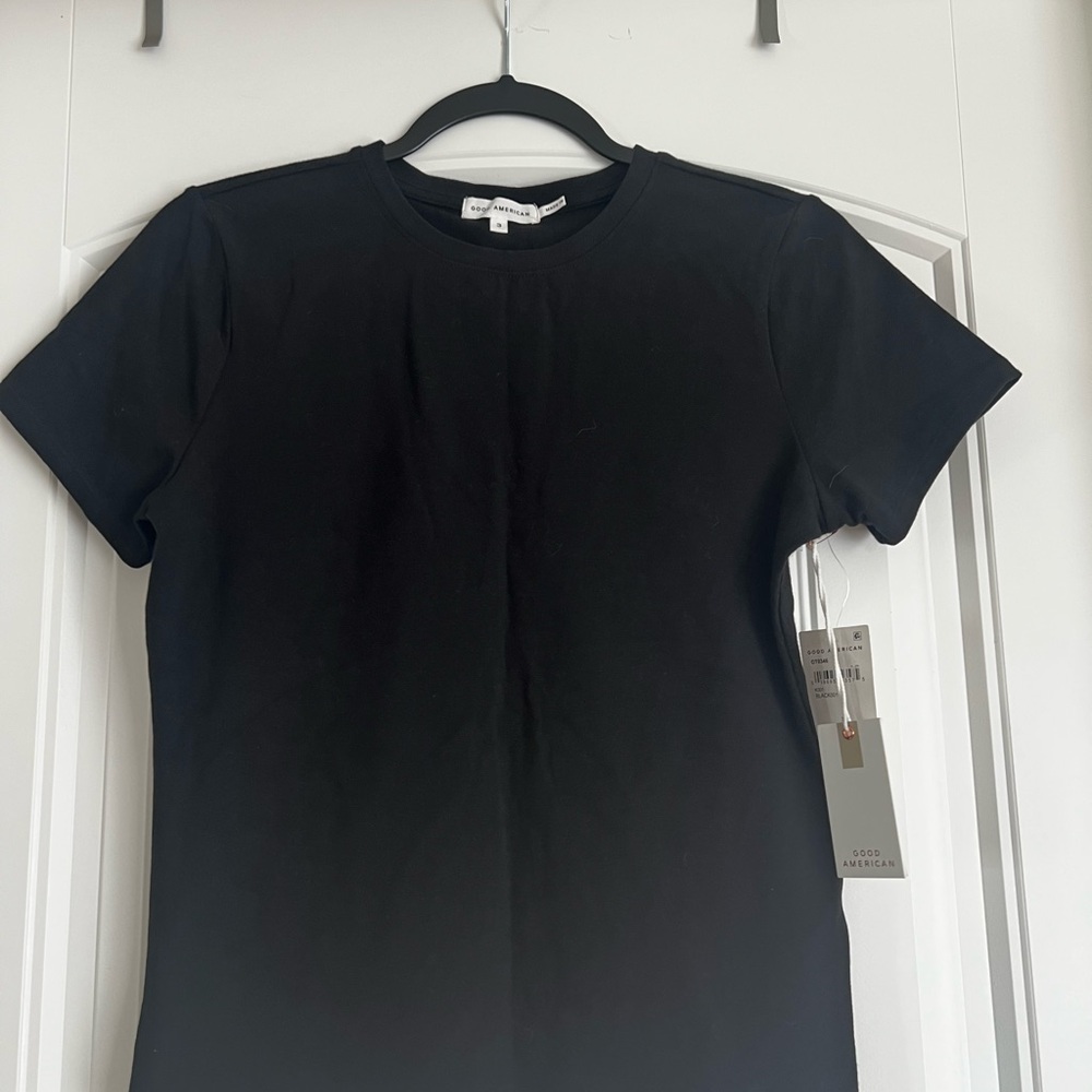 Good American Black Tee